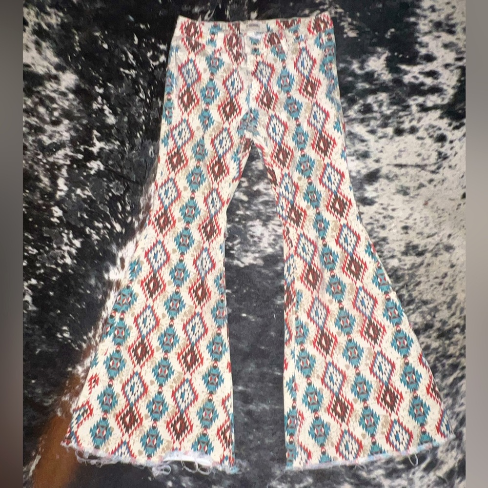 Aztec bell bottomss